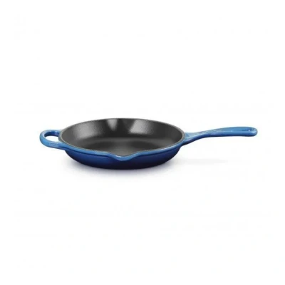 Afbeelding van Grillpan Le Creuset Skillet Rond Azure 20 cm