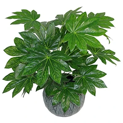 Afbeelding van Leaf Ontwerp UK Realistische Grote Kunstmatige Gebladerte Plant met Pot