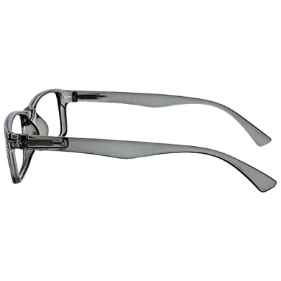 Afbeelding van Leesbril 2 Stuks Lezers Zwart Grijs Ontwerper Stijl Mannen Vrouwen RR92 17 +2,50