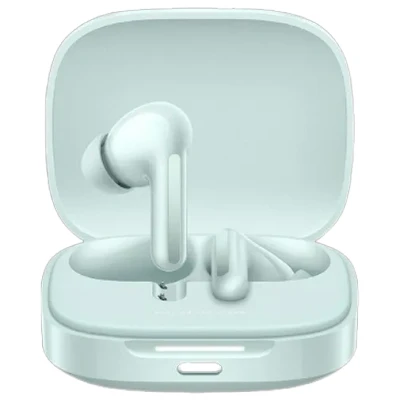 Afbeelding van Xiaomi Redmi Buds 6 Green 42 uur batterijduur, hifi geluid met dubbele drivers, 49 dB ANC, 4 EQ modi, AI ruisonderdrukking, snel opladen, Bluetooth 5.4, Google Fast Pair ondersteuning