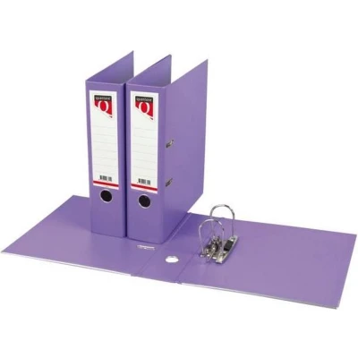 Afbeelding van Ordner Quantore A4 80mm PP violet