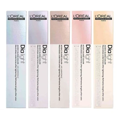 Afbeelding van L&#039;Oréal Professionnel Dia Light 7.23 Parelmoer Goudblond