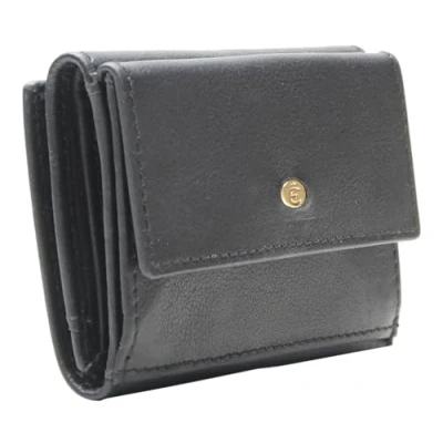 Afbeelding van Esquire Leren Portemonnee Chicago Wallet Black Zwart
