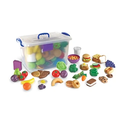 Afbeelding van Learning Resources New Sprouts Klas Spelen Voedsel 100 Stuk Set