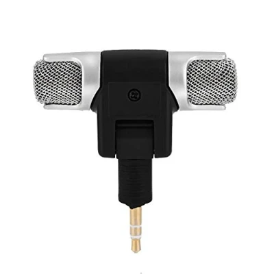 Afbeelding van Zerone Mini Stereo Microfoon, Externe Mic Microfoon 3.5mm Vergulde Plug Jack voor PC Laptop MD Camera, TV Video Home Audio