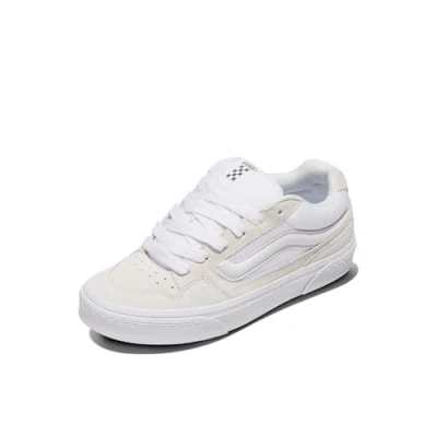 Afbeelding van Vans Caldrone Sneaker voor dames, Suede Mesh Wit, 40.5 EU