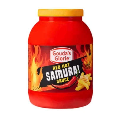 Afbeelding van Gouda&#039;s Glorie Red Hot Samurai Sauce 3 Liter