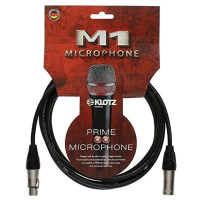 Afbeelding van Klotz M1K1FM0500 XLR 3P microfoonkabel 5 meter