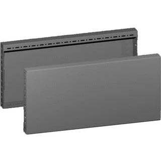 Afbeelding van Rittal 8660043 VX Sokkel afdekking, zijkant, H: 200 mm, voor T: 600 staalplaat zijset 2 stuk(s)