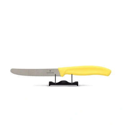 Afbeelding van Tomatenmes Victorinox Swiss Classic Gekarteld Geel