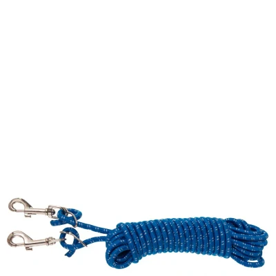Afbeelding van BR Longeer bijzettouw musketon One Size Blauw