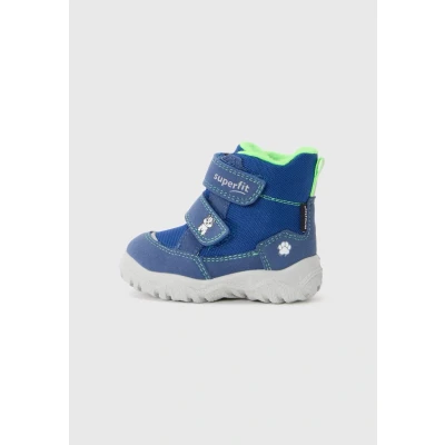 Afbeelding van Superfit HUSKY1 warm gevoerde modieuze laarzen, blauw/lichtgroen 8030, 29 EU, Blauw lichtgroen EU