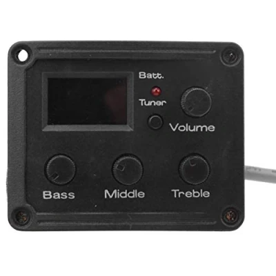 Afbeelding van Ukulele 3 bands EQ versterker Equalizer voorversterker pickup met LCD scherm Pick Ups Electric