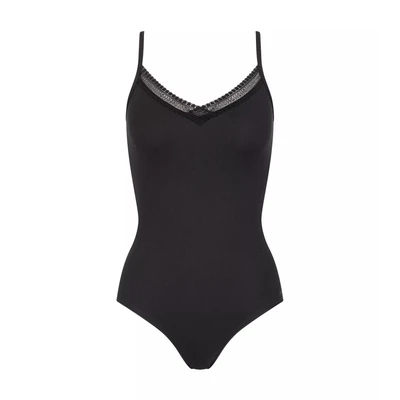 Afbeelding van Sloggi GO Ribbed Bodysuit Zwart katoen Small Dames