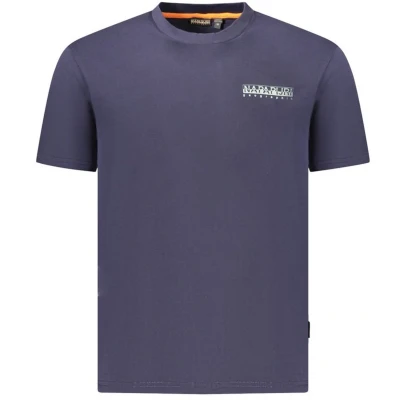 Afbeelding van Napapijri DATI Tshirt print, Heren, Maat: Large, Blu marine
