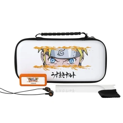 Afbeelding van Konix Naruto Hardshell doos Nintendo EVA (Ethyleen vinyl acetaat) Wit
