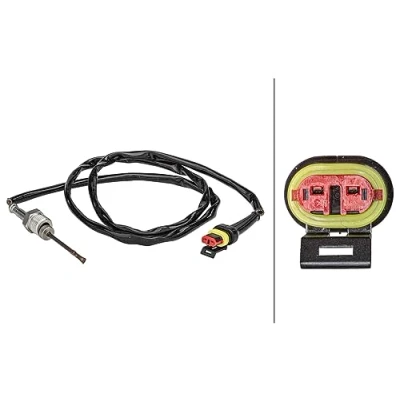 Afbeelding van Sensor, uitlaatgastemperatuur HELLA 6PT 358 181 381