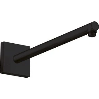 Afbeelding van Hansgrohe axor douche arm square 390mm mat zwart 26436670