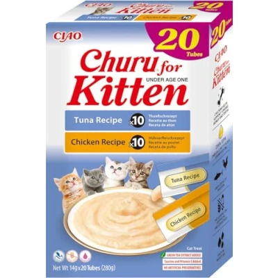 Afbeelding van Snack for Cats Inaba Kitten Chicken and tuna
