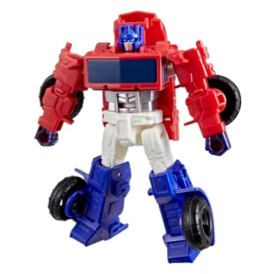Afbeelding van Transformers Cyber Changers, Optimus Prime, actiefiguur