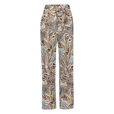 Afbeelding van Lascana Palazzobroek van viscose jersey, zomerbroek met alloverprint en zakken