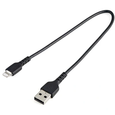 Afbeelding van Kabel USB naar Lightning Startech RUSBLTMM30CMB A Zwart