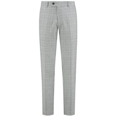Afbeelding van GENTS Pantalon ruit lichtgrijs 30