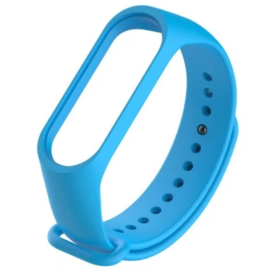 Afbeelding van Xiaomi Mi band 3 / 4 5 6 7 bandje OneColor Blauw