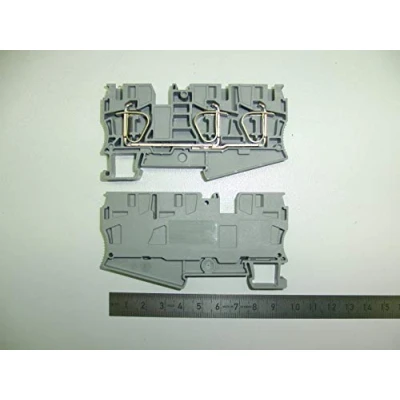Afbeelding van Phoenix Contact ST 10 TWIN 3035288 Doorgangsserieklem Aantal polen: 3 0.2 mm² Grijs 25 stuk(s)