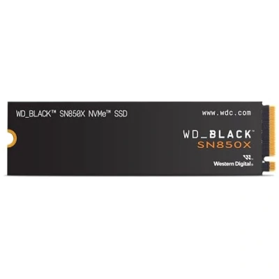 Afbeelding van WD_BLACK SN850X 8TB NVMe SSD (voor PlayStation 5, PCIe Gen4 NVMe, leessnelheden tot 7200 MB/s, schrijfsnelheden 6600 Game Mode 2.0, laadvoorspelling, 5 jaar beperkte garatie)