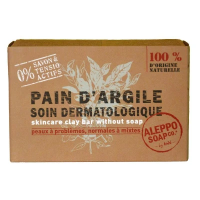 Afbeelding van Aleppo Soap Co Kleitablet Zonder Zeep, 320 gram
