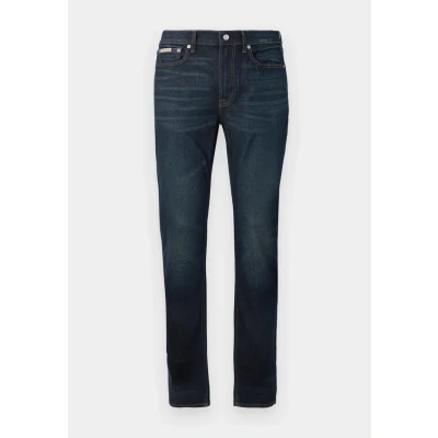 Afbeelding van Calvin Klein Jeans SLIM Tapered Fit, Heren, Maat: 34x34, Sapphire tango