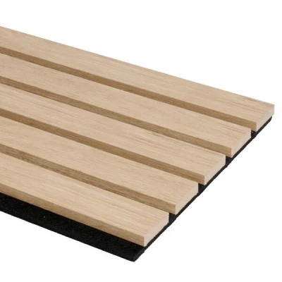 Afbeelding van Cando decowall acoustic advanced natuur eiken 260x30cm 2 stuks brede lat