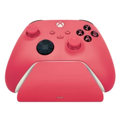 Afbeelding van Razer Snellader voor Xbox controllers Deep Pink Universele Past bij je controller (Magnetisch contactsysteem, Bediening met één hand, USB voeding) Roze