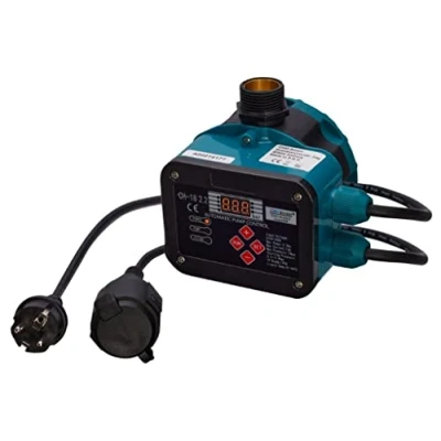 Afbeelding van CHM GmbH® digitale volautomatische pompregeling voor pompen tot 2,2 kW, inschakeldruk van 0,3 7,9 bar instelbaar