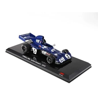Afbeelding van Formule 1 auto 1/24 compatibel met TYRRELL 006 Jackie Stewart 1973 OR027