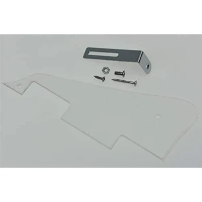 Afbeelding van Dopro Duidelijke Transparante LP Gitaar Slagplaat met Chrome Beugel voor Epiphone Les Paul