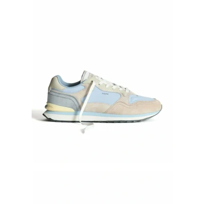 Afbeelding van HOFF Waterford Sneakers laag, Heren, Maat: 40, Blue Leer en textiel