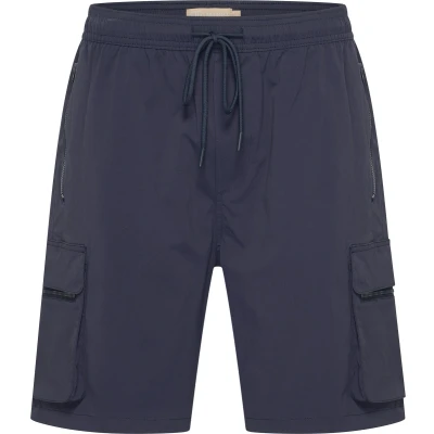 Afbeelding van Mario Russo Cargo Short Zeno Korte broek heren met zakken broeken Shorts Wandelbroek Werkbroek Navy