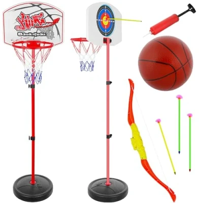 Afbeelding van Kruzzel Basketball and shooting range game set