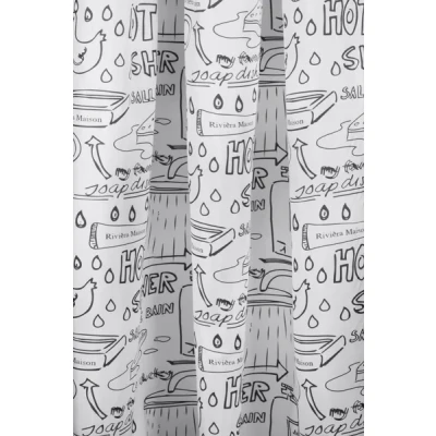 Afbeelding van Differnz Bath douchegordijn 180x200cm