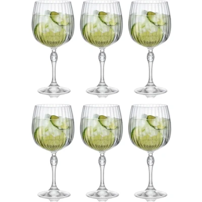 Afbeelding van Bormioli Rocco Gin Tonic Glazen America 20&#039;s 740 ml 6 Stuks