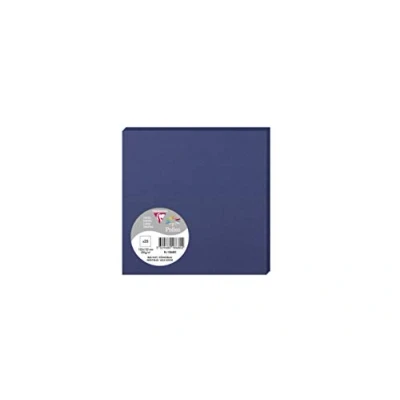 Afbeelding van Clairefontaine 1868C 25 stuifkaarten, 13,5 x cm, 210 g, nachtblauw