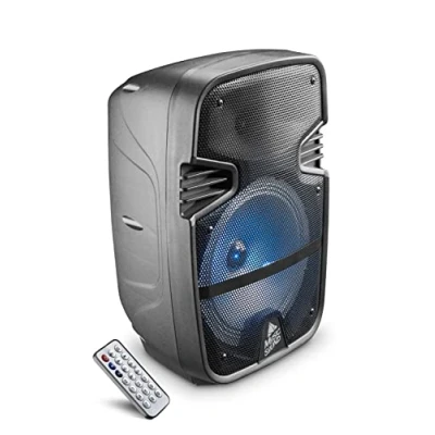 Afbeelding van Music Sound SPEAKER Party Box Bluetooth luidspreker met ledlicht 20 watt vermogen