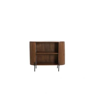 Afbeelding van Light&amp;living Kast 100x40x80 cm DUMOSI hout donker bruin