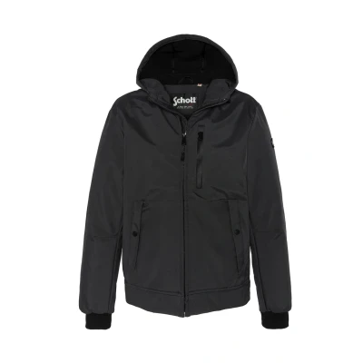 Afbeelding van Schott NYC KALE Jacket Antraciet S, Antraciet, S
