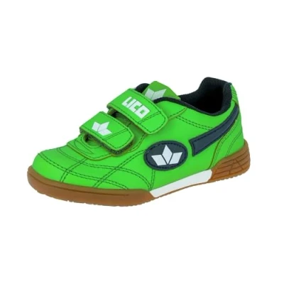 Afbeelding van Lico Bernie V uniseks kind Zaalsportschoen, Groen / marineblauw wit, 31 EU