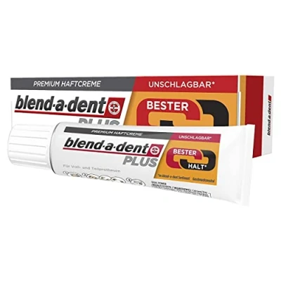 Afbeelding van Blend a dent Plus Best Grip Premium hechtcrème 4 x 40 g
