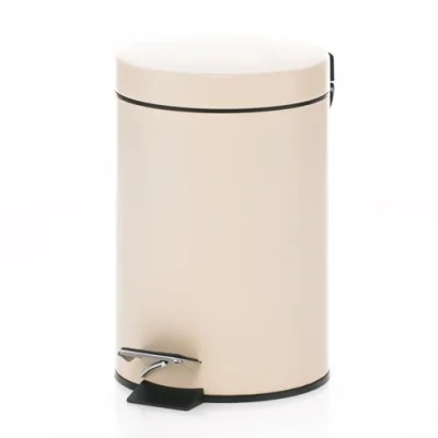 Afbeelding van Prullenbak Kela Monaco Pedaal 3L Beige