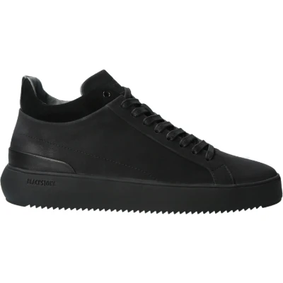 Afbeelding van Blackstone Trevor Sneakers laag, Heren, Maat: 40, Nero Nubukleer